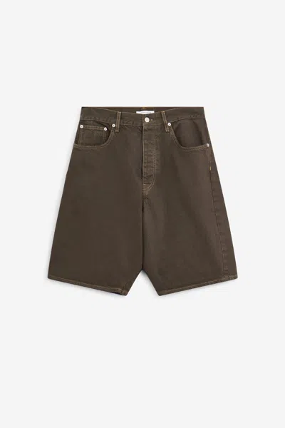 Sunflower Wide Twist Shorts In Brown