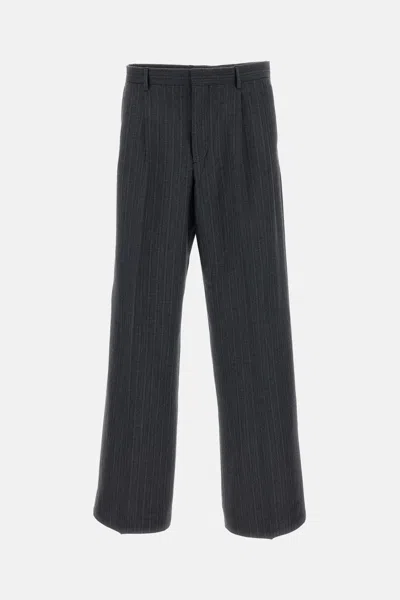 Sunflower Wide-leg Trousers With Pleats In Metallic