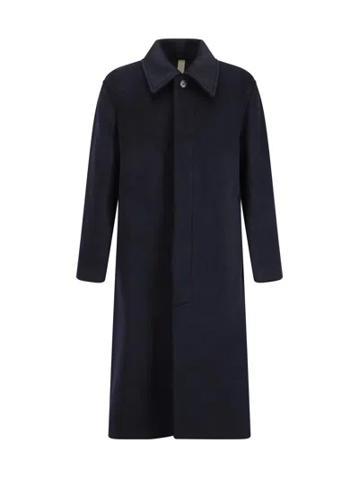 Sunflower Winter Coat In Blue