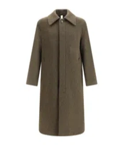 Sunflower Winter Single-breasted Coat In Brown