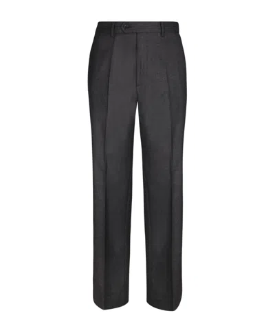 Sunflower Wool Blend Belt Loop Casual Pants In Animal Print