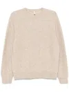 Sunflower Yak And Wool Blend Sweater In Beige