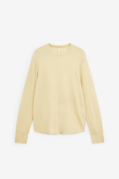 Sunflower Wool Tee Ls Longsleeve In Neutral