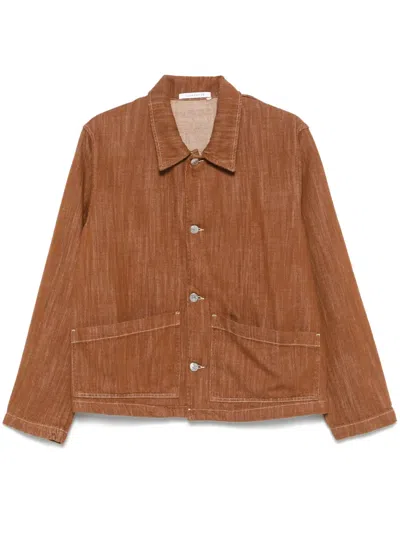 Sunflower Worker Jacket In Brown