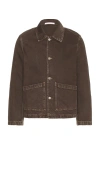 Sunflower Worker Jacket In Brown