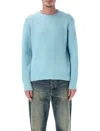 Sunflower Yak And Wool Blend Sweater In Blue