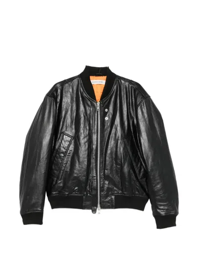Sunflower Zip-up Jacket In Black