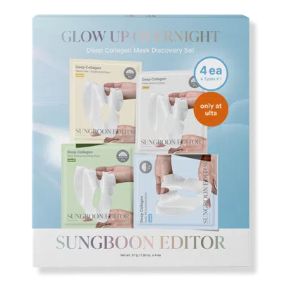 Sungboon Editor Deep Collagen Mask Discovery Set In Transparent