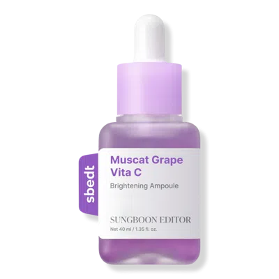 Sungboon Editor Muscat Grape Vita C Brightening Ampoule
