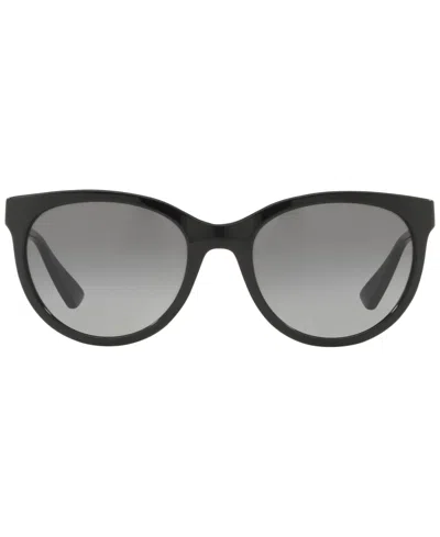 Sunglass Hut Collection Hu2011 53 In Black,gradient Grey