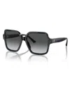 Sunglass Hut Collection Women's Polarized Sunglasses, Jc5005 In Black Gradient Glitter