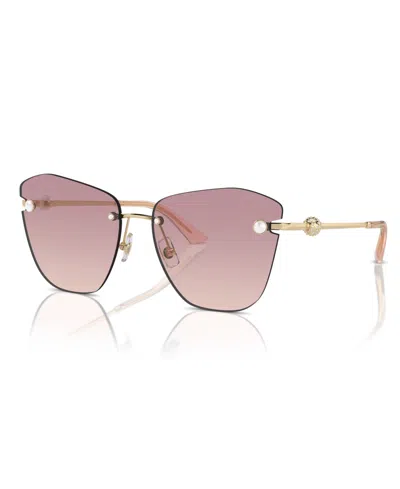 Sunglass Hut Collection Women's Sunglasses, Jc4004hb In Light Gold