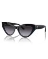Sunglass Hut Collection Women's Sunglasses, Jc5004 In Black Gradient Glitter