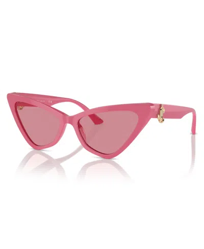 Sunglass Hut Collection Women's Sunglasses, Jc5008 In Pink