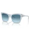 Sunglass Hut Collection Women's Sunglasses, Jc5012 In Opal Blue