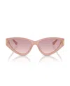 Sunglass Hut Collection Women's Sunglasses, Jc5019 In Opal Pink