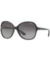 Sunglass Hut Collection Polarized Sunglasses , Hu2001 60 In Black