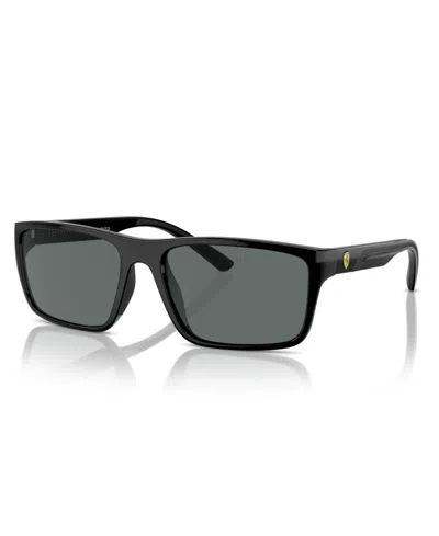 Sunglass Hut Collection Men's Polarized Sunglasses, Fz6003u In Black