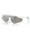 Sunglass Hut Collection Unisex Sunglasses, Fz6001 In Transparent Grey
