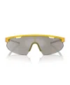 Sunglass Hut Collection Unisex Sunglasses, Fz6004u In Opal Matte Yellow