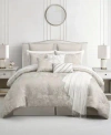 Sunham Macys Cherry Blossom 14 Pc. Comforter Sets In Gray