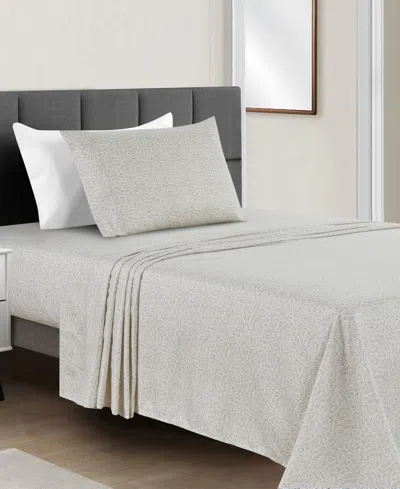 SUNHAM MICROFIBER EASY CARE PRINTED 3-PC. SHEET SET, TWIN