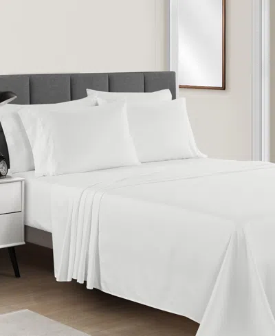 SUNHAM SUNHAM MICROFIBER EASY CARE SOLID 4-PC. SHEET SET, FULL