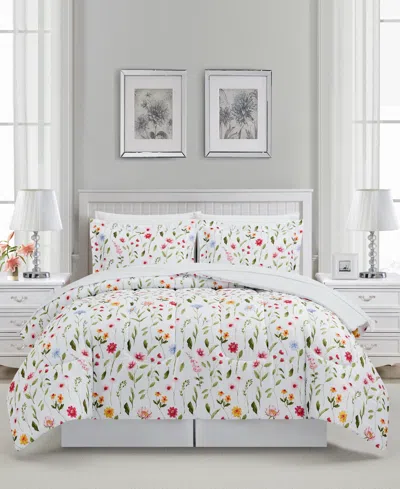 Sunham Natalie Floral 8-pc. Comforter Sets, Exclusively At Macy's In White