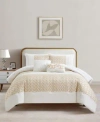 Sunham Neutral Dalton Comforter Sets In Neutral