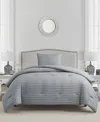 Sunham Riverline 2-pc. Comforter Set, Twin, Exclusively At Macy's In Grey
