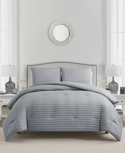 Sunham Riverline 3-pc. Comforter Set, Full/queen, Exclusively At Macy's In Grey