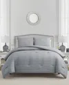 Sunham Riverline 3-pc. Comforter Set, Full/queen, Exclusively At Macy's In Grey