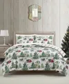 Sunham Snow Day Stripe 3-pc. Comforter Sets