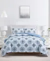 Sunham Willoughby Reversible 3-pc. Comforter Sets In Blue