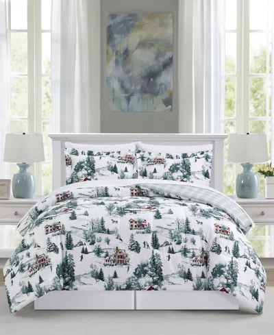 Sunham Winter Forest 8-pc. Comforter Sets In White