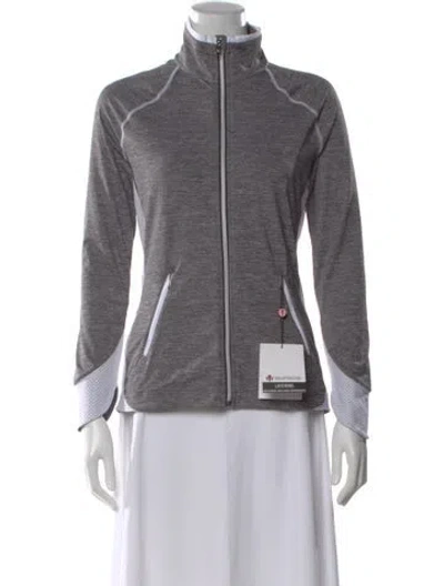 Pre-owned Sunice Long Sleeve Top W/ Tags In Gray