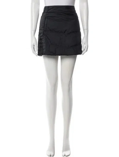 Pre-owned Sunice Mini Skirt In Black