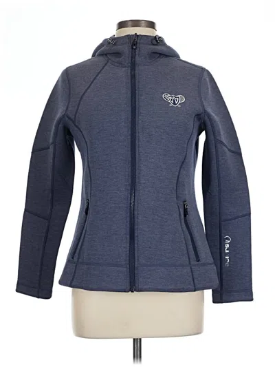 Pre-owned Sunice Zip Up Hoodie In Blue