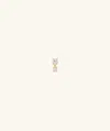 Sunjewels Piercing Studio - Diamond Droplet Stud In White