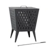 Sunjoy 18. Hartefeld Fire Pit In Gray