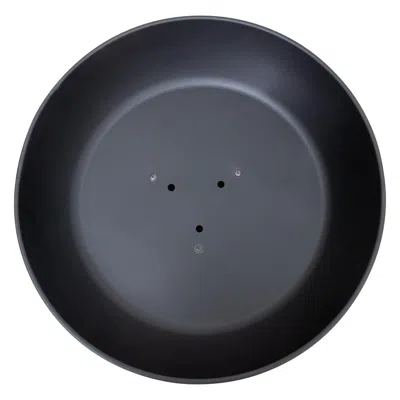 Sunjoy 22" Black Steel Round Wood Burning Fire Pit - Enhance Your Outdoor Experience!