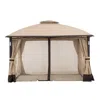 Sunjoy Netting For 11x13 Moorehead Domed Soft Top Gazebo In Brown
