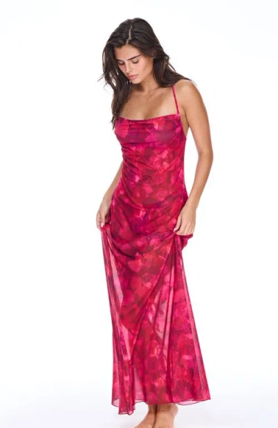 Sunkissed Beach To Bar Dress In Red