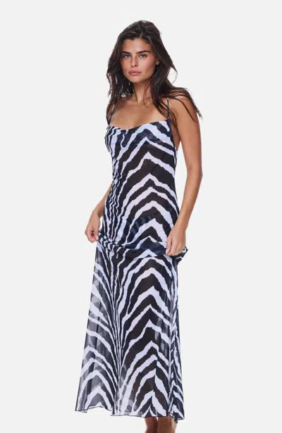 Sunkissed Beach To Bar Dress In Zebra