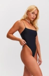 Sunkissed Le Bon Bon One-piece Swimsuit In Black
