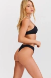 Sunkissed Le Sporty Swim Bottom In Black
