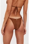 Sunkissed Le Triangle String Bikini Bottom In Brown, Women's At Urban Outfitters