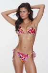 Sunkissed Le Triangle String Bikini Bottom In Floralia, Women's At Urban Outfitters In Multi