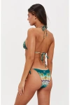 Sunkissed Le Triangle String Bikini Bottom In Green, Women's At Urban Outfitters