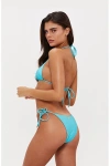 Sunkissed Le Triangle String Bikini Bottom In Sky, Women's At Urban Outfitters